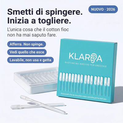 Klarea Pro® Bastoncino adesivo per orecchie