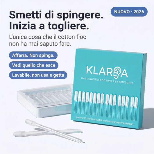 Klarea Pro® Bastoncino adesivo per orecchie