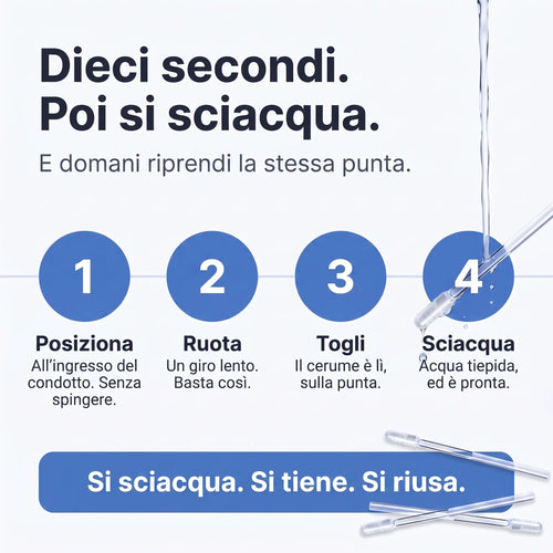Klarea Pro® Bastoncino adesivo per orecchie