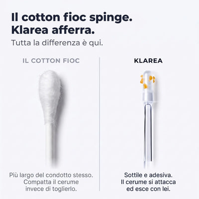 Klarea Pro® Bastoncino adesivo per orecchie