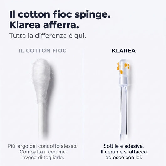 Klarea Pro® Bastoncino adesivo per orecchie