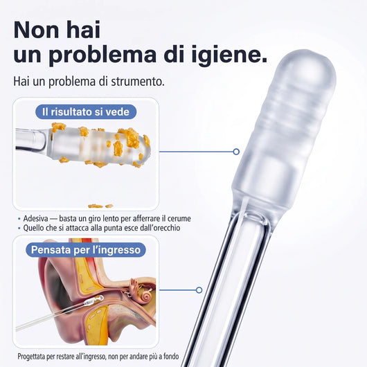 Klarea Pro® Bastoncino adesivo per orecchie